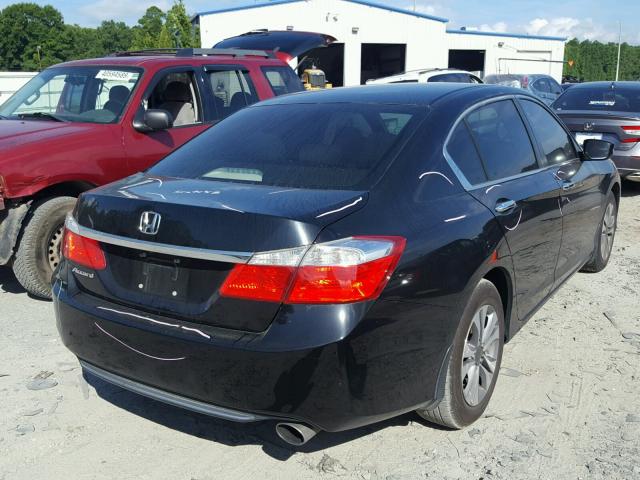 1HGCR2F37EA164770 - 2014 HONDA ACCORD LX BLACK photo 4