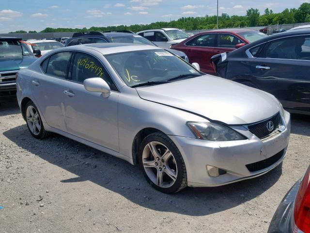 JTHCK262872011644 - 2007 LEXUS IS 250 SILVER photo 1