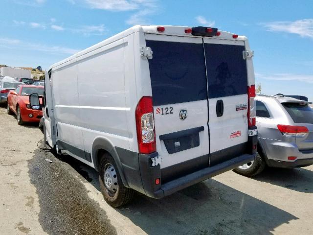 3C6TRVAG3KE508203 - 2019 RAM PROMASTER 白色 照片 3