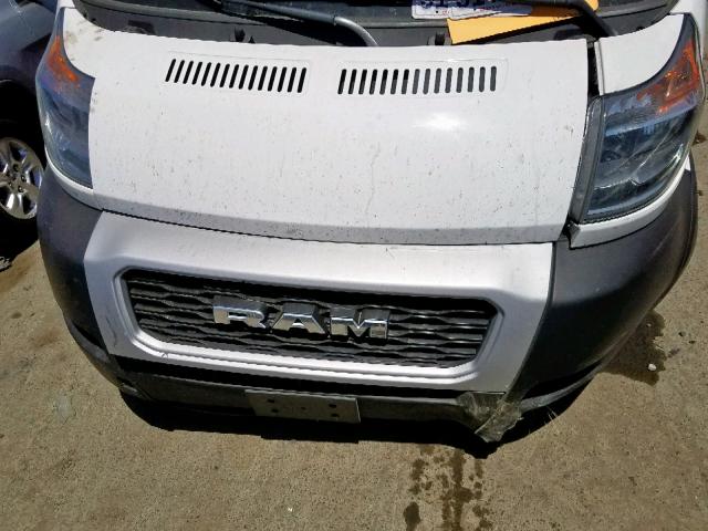 3C6TRVAG3KE508203 - 2019 RAM PROMASTER 白色 照片 7