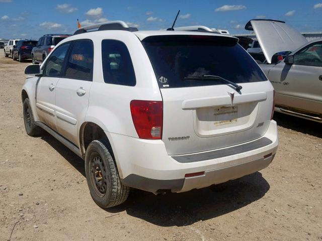 2CKDL33F786063358 - 2008 PONTIAC TORRENT WHITE photo 3