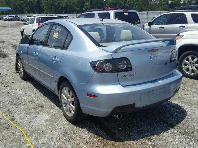 JM1BK32F981835865 - 2008 MAZDA 3 I BLUE photo 3