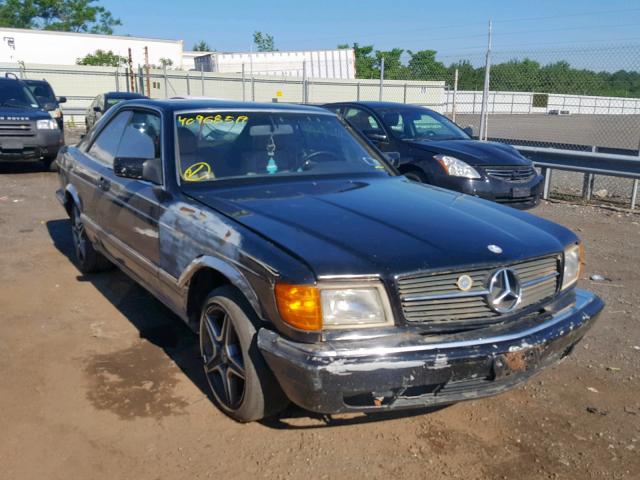 WDBCA44A2EA072144 - 1984 MERCEDES-BENZ 500 SEC BLACK photo 1