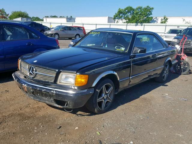 WDBCA44A2EA072144 - 1984 MERCEDES-BENZ 500 SEC BLACK photo 2