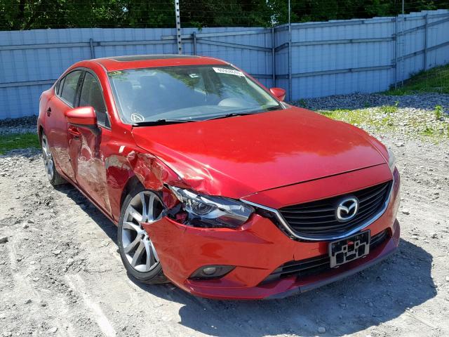 JM1GJ1W65F1179006 - 2015 MAZDA 6 GRAND TO RED photo 1