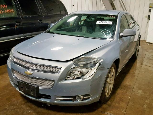 1G1ZK577794253025 - 2009 CHEVROLET MALIBU LTZ ლურჯი ფოტო 2