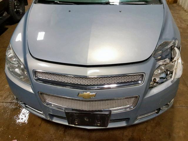 1G1ZK577794253025 - 2009 CHEVROLET MALIBU LTZ ლურჯი ფოტო 9