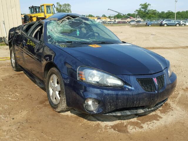 2G2WP552681104476 - 2008 PONTIAC GRAND PRIX Կապույտ լուսանկար 1
