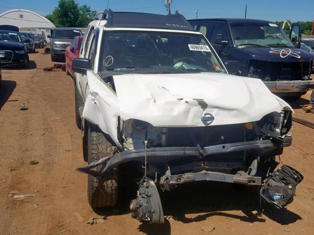 5N1ED28Y74C618268 - 2004 NISSAN XTERRA XE WHITE photo 1