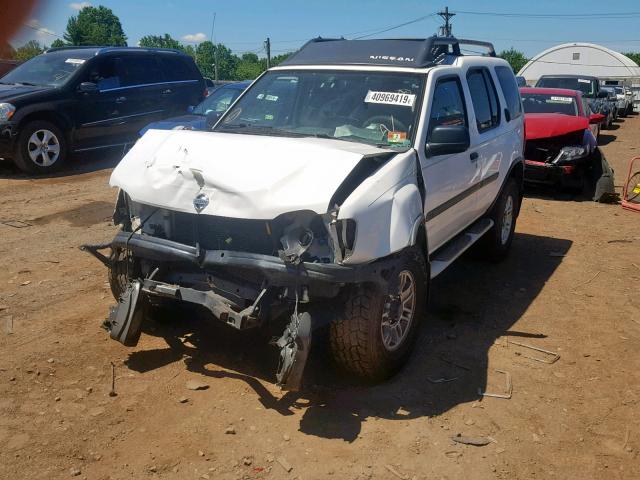 5N1ED28Y74C618268 - 2004 NISSAN XTERRA XE WHITE photo 2