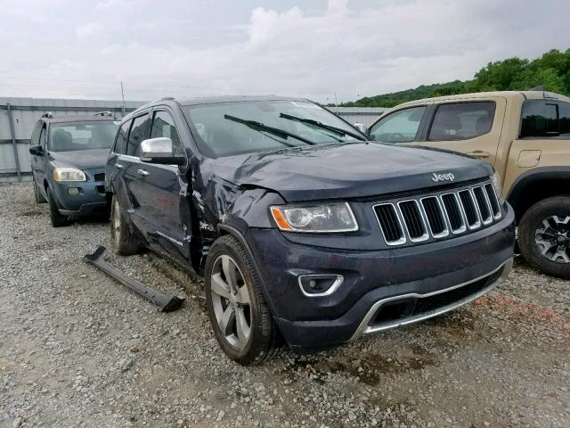 1C4RJFBG9EC255043 - 2014 JEEP GRAND CHER GRAY photo 1