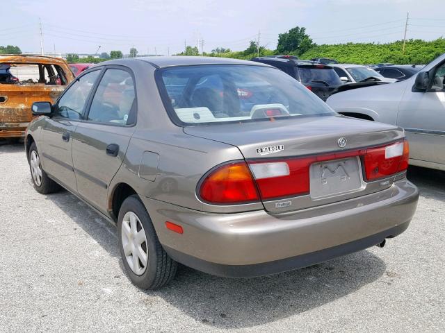 JM1BC141XV0154327 - 1997 MAZDA PROTEGE DX TAN photo 3