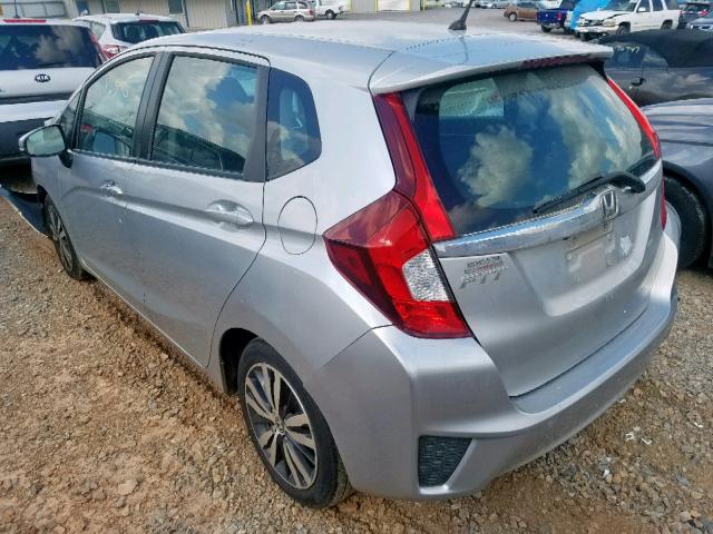 3HGGK5H88FM729645 - 2015 HONDA FIT EX SILVER photo 3