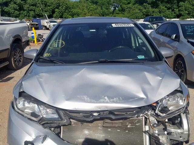 3HGGK5H88FM729645 - 2015 HONDA FIT EX SILVER photo 7