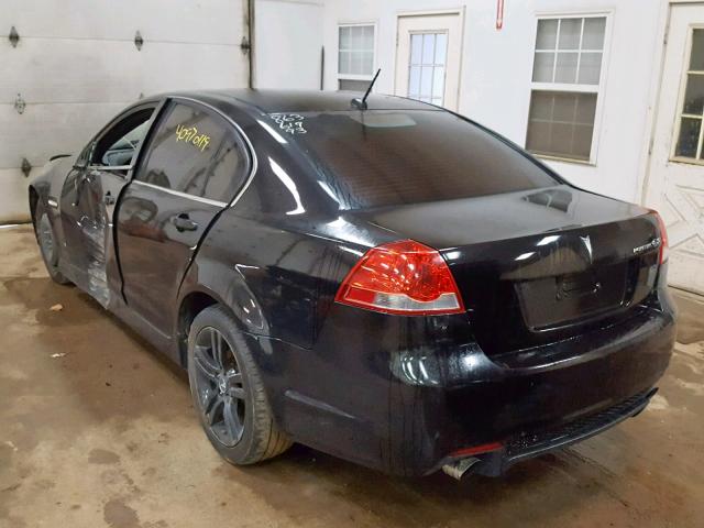 6G2ER57768L130250 - 2008 PONTIAC G8 BLACK photo 3