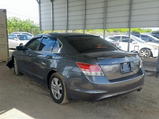 1HGCP2F47AA026770 - 2010 HONDA ACCORD LXP GRAY photo 3