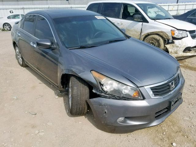 1HGCP36809A042748 - 2009 HONDA ACCORD EXL GRAY photo 1