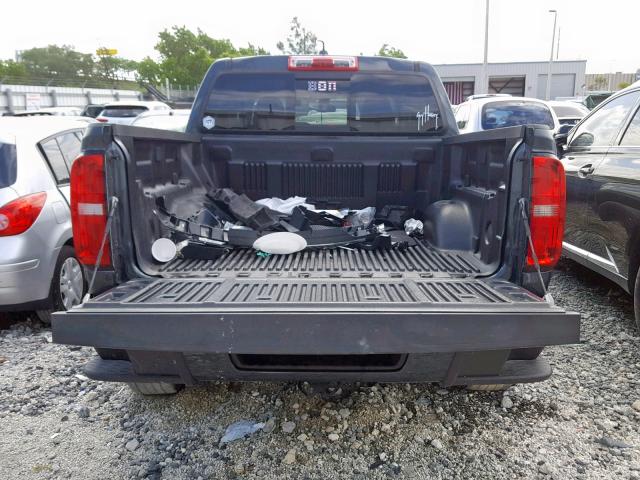 1GCGSCEA5H1206903 - 2017 CHEVROLET COLORADO L BLUE photo 9