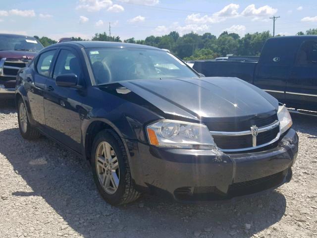 1B3CC1FB1AN229313 - 2010 DODGE AVENGER EX BLACK photo 1