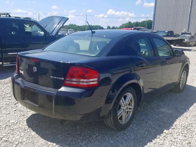 1B3CC1FB1AN229313 - 2010 DODGE AVENGER EX BLACK photo 4