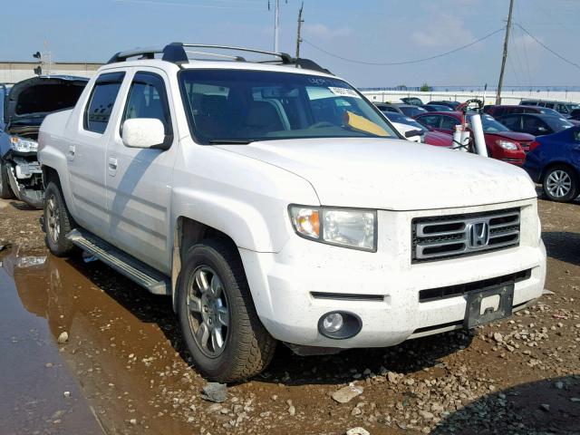 2HJYK16516H562396 - 2006 HONDA RIDGELINE WHITE photo 1