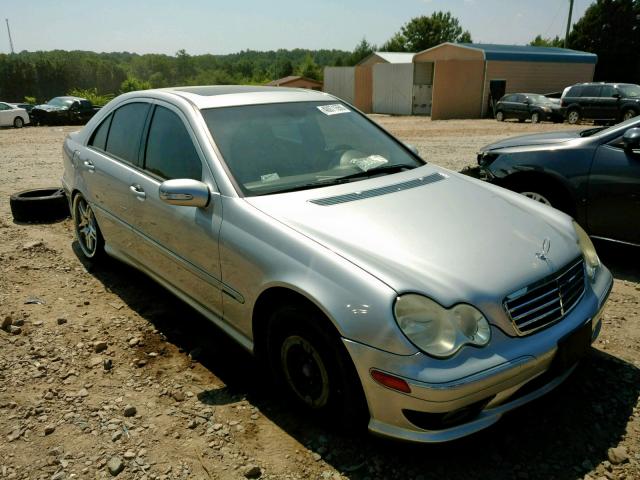 WDBRF40J65F636396 - 2005 MERCEDES-BENZ C 230K SPO SILVER photo 1