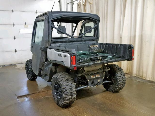 3JBUFAP40KK000500 - 2019 CAN-AM DEFENDER X GRAY photo 3