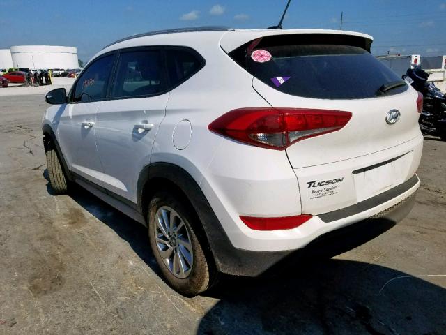 KM8J33A4XHU585829 - 2017 HYUNDAI TUCSON LIM WHITE photo 3