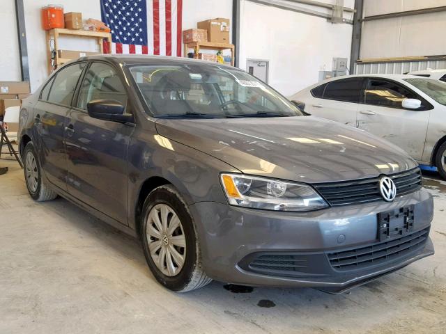 3VW2K7AJXDM230552 - 2013 VOLKSWAGEN JETTA BASE 灰色 照片 1