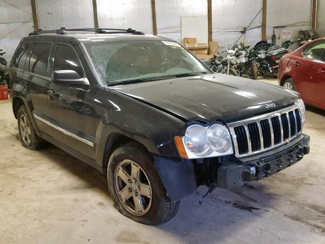 1J4HR58295C639716 - 2005 JEEP GRAND CHER BLACK photo 1