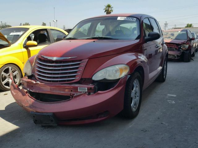 3A4FY48B96T263688 - 2006 CHRYSLER PT CRUISER RED photo 2