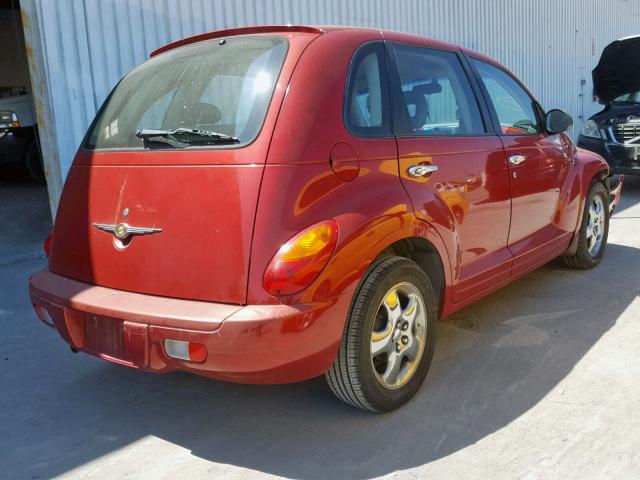 3A4FY48B96T263688 - 2006 CHRYSLER PT CRUISER RED photo 4