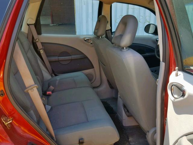 3A4FY48B96T263688 - 2006 CHRYSLER PT CRUISER RED photo 6