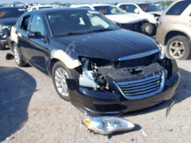 1C3CCBBB0CN236626 - 2012 CHRYSLER 200 TOURIN BLACK photo 1