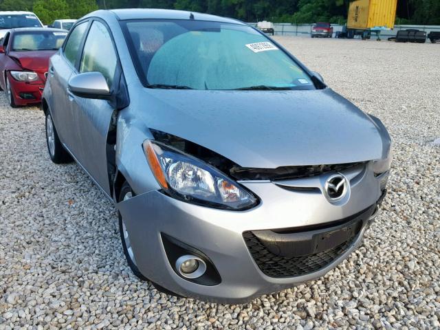 JM1DE1LY4C0131723 - 2012 MAZDA MAZDA2 SILVER photo 1