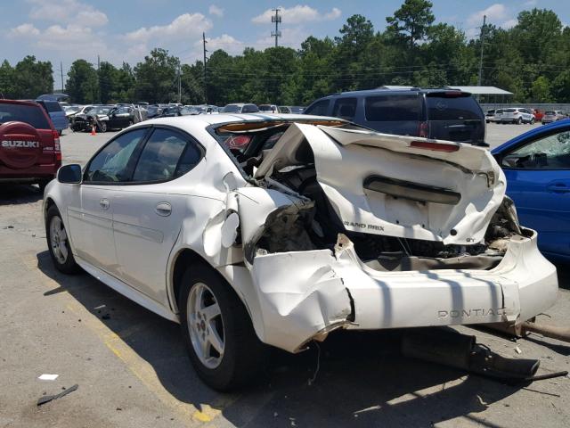 2G2WP522741284033 - 2004 PONTIAC GRAND PRIX WHITE photo 3