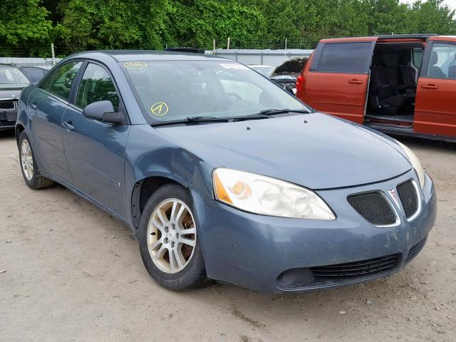 1G2ZF55B964276986 - 2006 PONTIAC G6 SE GRAY photo 1