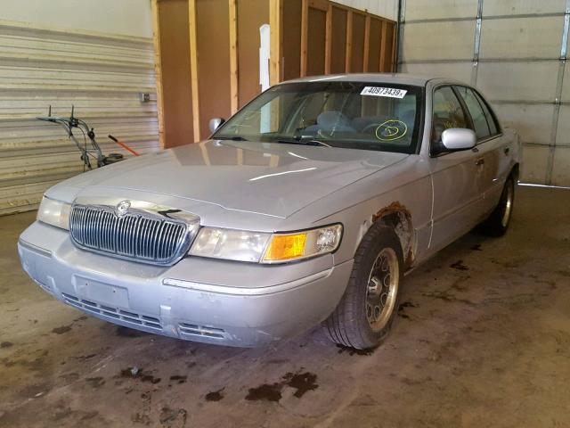 2MEFM75W0YX620377 - 2000 MERCURY GRAND MARQ GRAY photo 2