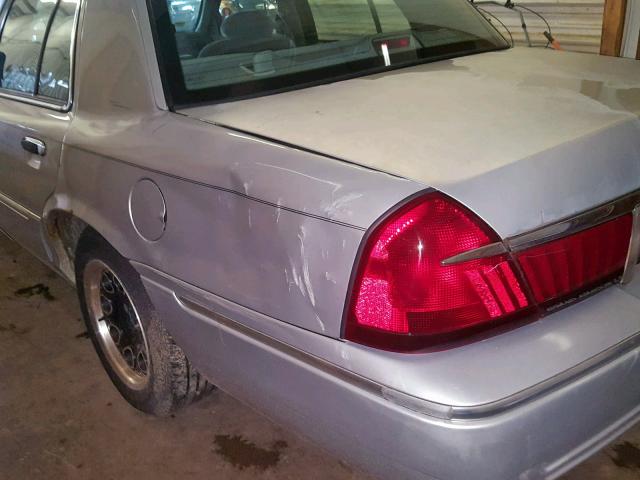 2MEFM75W0YX620377 - 2000 MERCURY GRAND MARQ GRAY photo 9