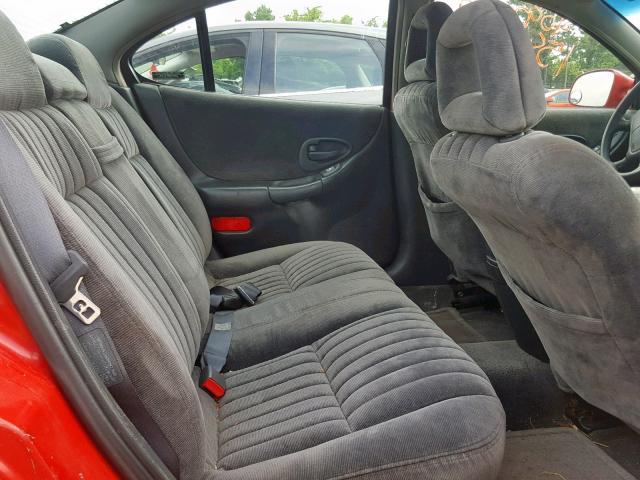 1G2WP52K8VF311086 - 1997 PONTIAC GRAND PRIX RED photo 6