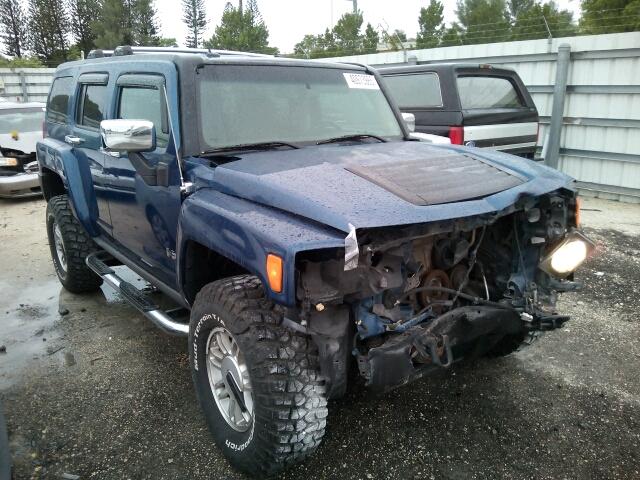 5GTDN136168154339 - 2006 HUMMER H3 BLUE photo 1