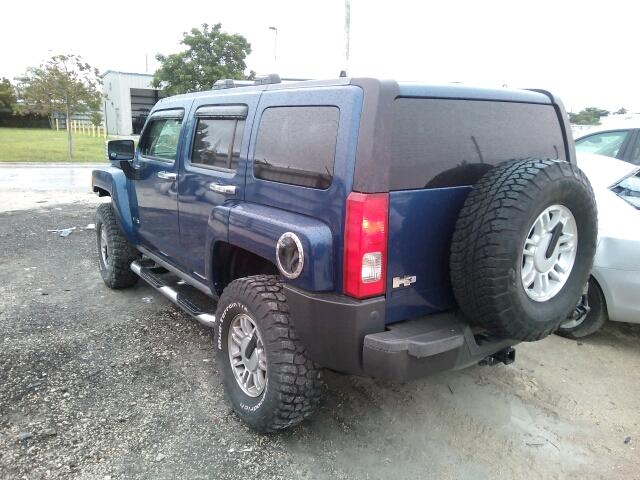 5GTDN136168154339 - 2006 HUMMER H3 BLUE photo 3