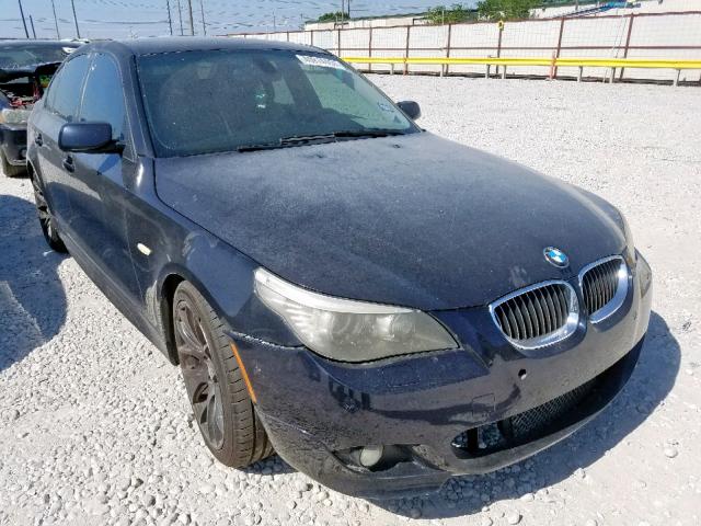 WBANW53528CT48625 - 2008 BMW 550 I BLACK photo 1