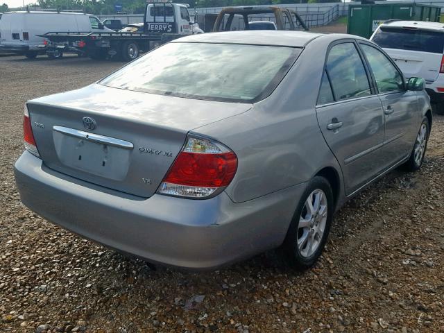 4T1BF32K15U618351 - 2005 TOYOTA CAMRY LE GRAY photo 4