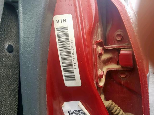 4S6CK58W5W4419575 - 1998 HONDA PASSPORT E 红色 照片 10