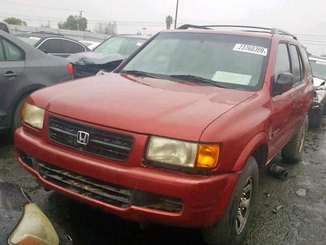 4S6CK58W5W4419575 - 1998 HONDA PASSPORT E 红色 照片 2