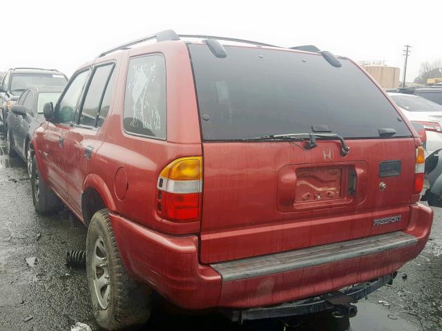 4S6CK58W5W4419575 - 1998 HONDA PASSPORT E 红色 照片 3