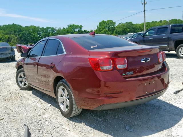 1G11C5SA3GF142342 - 2016 CHEVROLET MALIBU LIM 栗色 照片 3