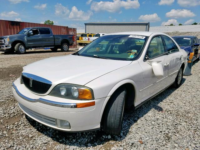 1LNHM87A62Y674755 - 2002 LINCOLN LS WHITE photo 2