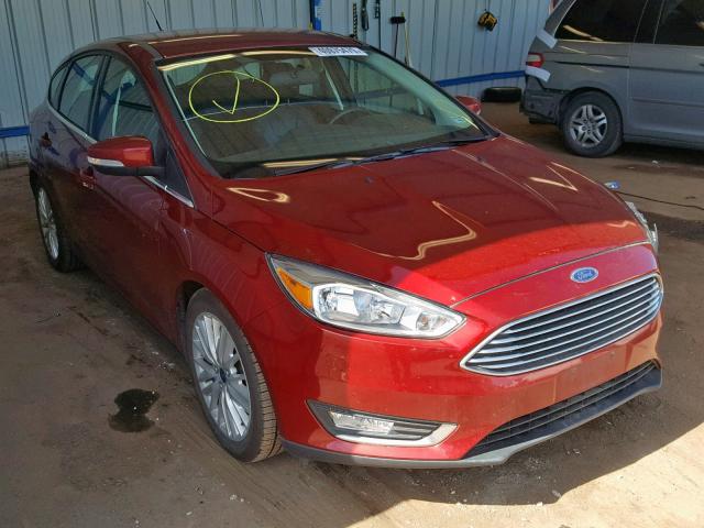 1FADP3N20FL247878 - 2015 FORD FOCUS TITA RED photo 1